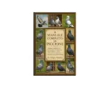 Copertina del libro "Il Manuale Completo del Piccione", con immagini di vari piccioni e testo che spiega come si riproducono gli uccelli.