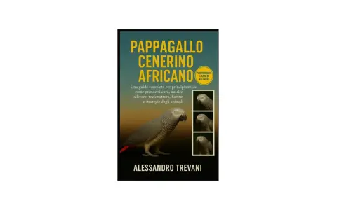 Un pappagallo grigio con coda rossa, protagonista di una guida completa sull'allevamento.