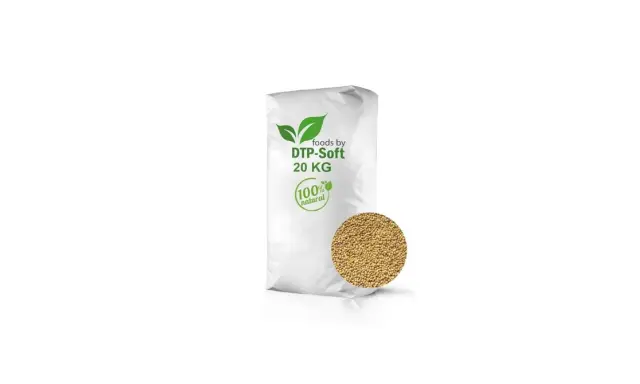 Sacco da 20 kg di miglio per canarini, 100% naturale, ideale per una dieta sana e gustosa.